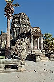 Angkor Wat temple, the fourth enclosure, the west gopura